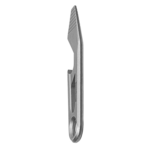Kershaw Recap Keychain Bottle Opener, Gray Multi Tool with Bottle Opener, Pry Bar, and Flathead Screwdriver Tip, Fits Key Ring, Size of a House Key - Image 5