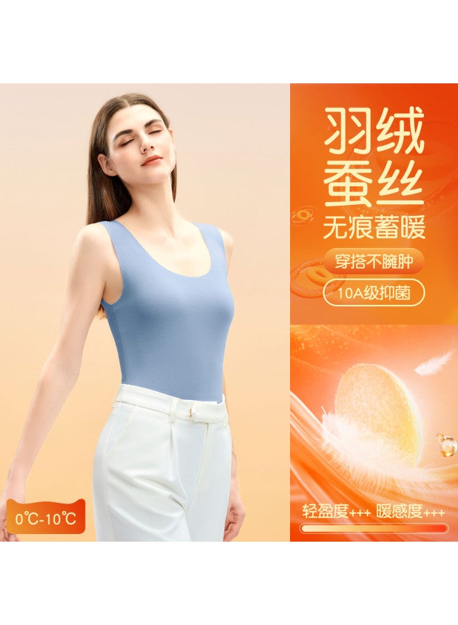 MIIOW Autumn Women'S Base Vest With Mulberry Silk Moisturizing Base Shirt For Women - Image 2