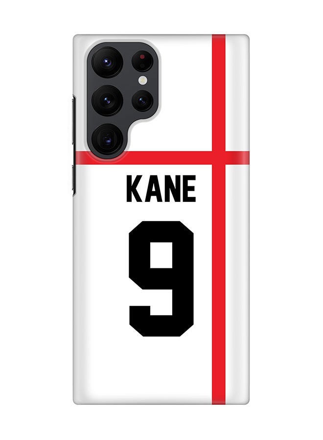 Stylizedd Slim Cover for Samsung Galaxy S22 Ultra 5G Case Snap Classic Series Mobile Cover Hard PC Shield Matte Finish Print -England-Player-Kane - Image 1