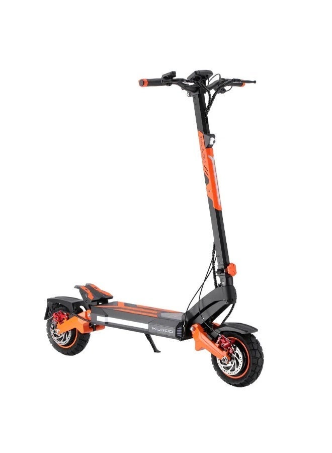 Kugoo F3 Pro Max Electric Scooter, 2×1100W Dual Motors, 70 km/h Max Speed, 75 km Long Range, 52V 23.4Ah Battery, 11″ Off-Road Tires, Front and Rear Hydraulic Disc Brakes, Dual Suspension, NFC Key Lock, GPS Tracking, Foldable Heavy-Duty Frame, Supports 120 kg, Free Helmet, Safety Vest, Phone Holder - Image 5