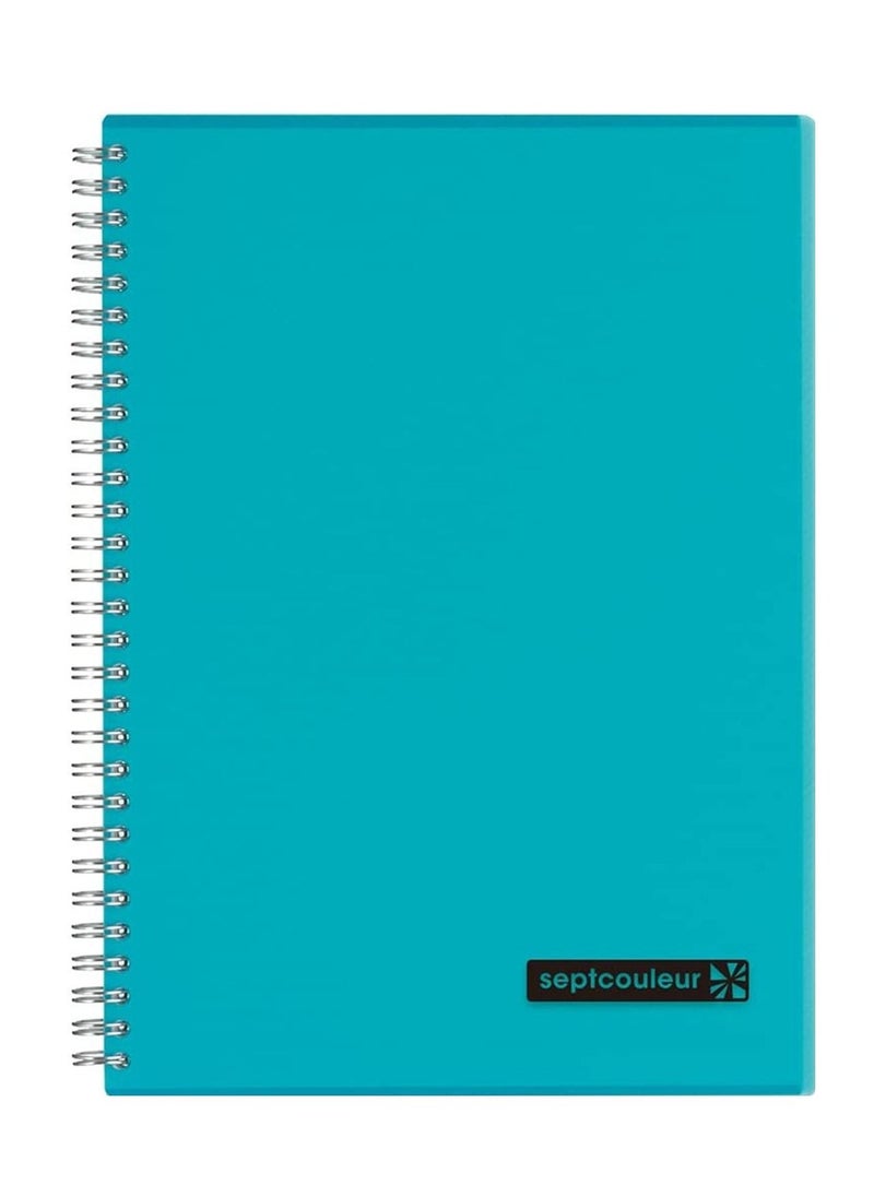 Maruman - دفتر ملاحظات مقاس A6 مكون من 80 ورقة، أزرق فاتح - Image 1