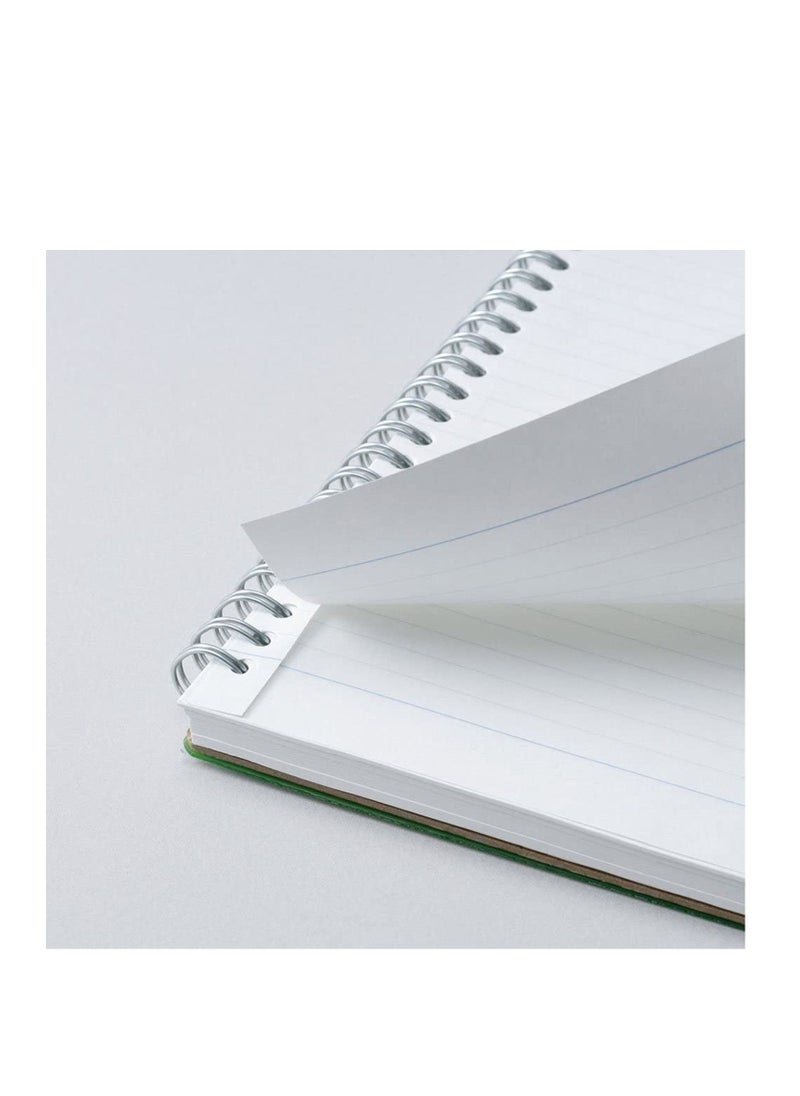 Maruman - دفتر ملاحظات مقاس A6 مكون من 80 ورقة، أزرق فاتح - Image 1
