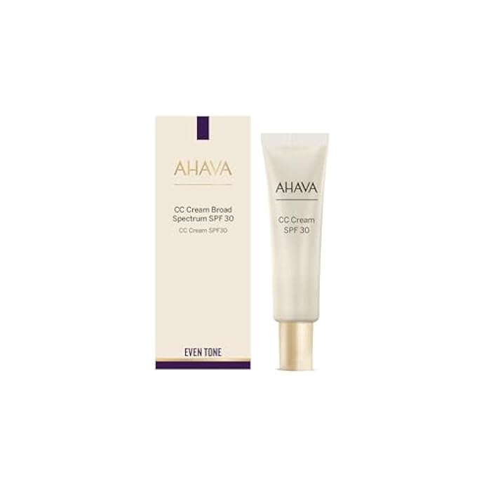 AHAVA Even Tone & Radiance CC Cream, Color & Skin Protection, Broad Spectrum, SPF 30 - Lightweight Sheer Color Correcting Cream to even out skin tone, enriched with exclusive Osmoter, 1 Fl.Oz - Image 2
