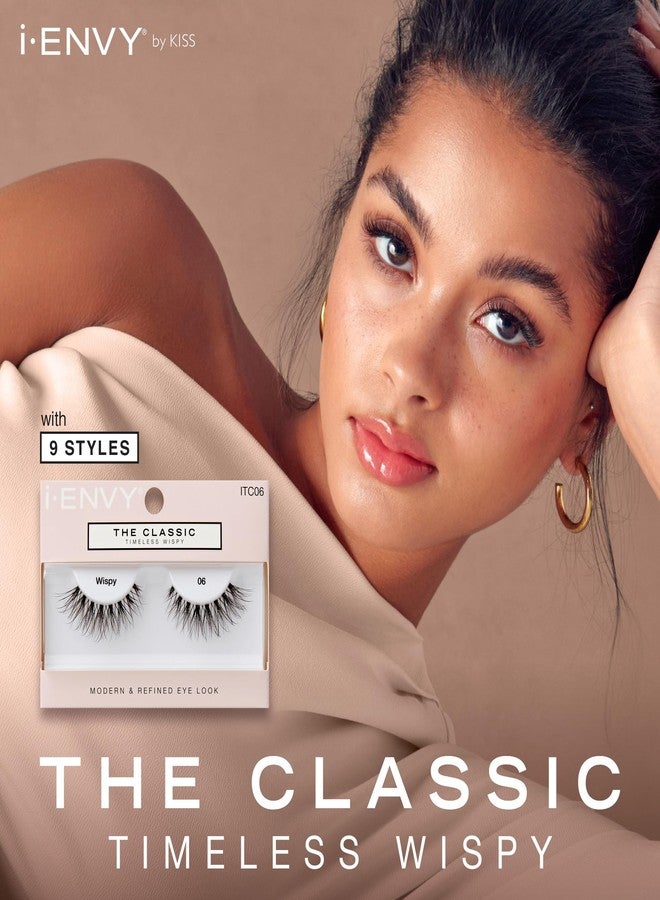 i.Envy i-ENVY The Classic - Timeless Wispy Lash Extension, Modern & Redefined Eye Look, Lightweight Undetectable Clear Band for Natural Look (06) - Image 4