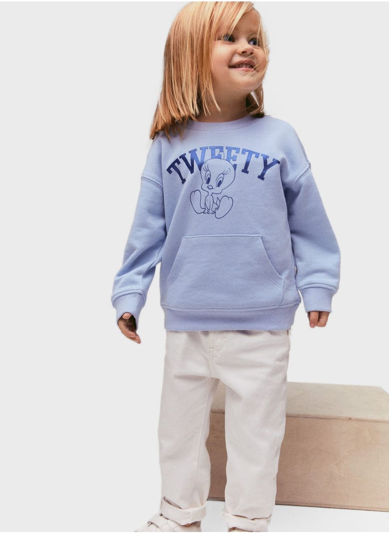 MANGO - Infant Tweety Sweatshirt - Image 1