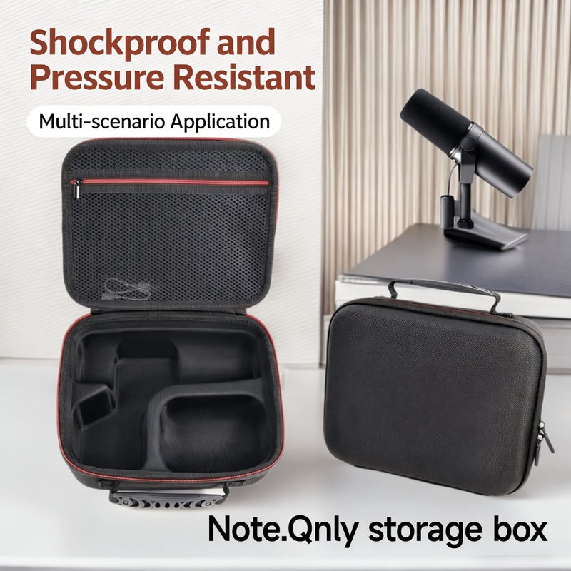 Storage Box Microphone Storage Bag Anti Fall Anti Compression For Shure SM7B MV7 Radio Microphone Performance Home Live Streaming Broadcasting - Image 1