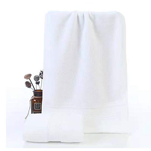PUPOPIK Hand Towels for Bathroom-100% Cotton Hand Towel (14 x 30Inch), Highly Absorbent and Quick Dry Face Washcloth, Home Soft Premium Towel for Hotel, Bath, Kitchen and Spa, Set of 2 (White) - Image 4