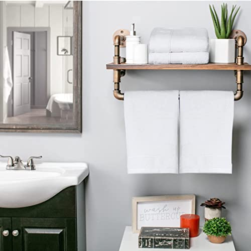 PUPOPIK Hand Towels for Bathroom-100% Cotton Hand Towel (14 x 30Inch), Highly Absorbent and Quick Dry Face Washcloth, Home Soft Premium Towel for Hotel, Bath, Kitchen and Spa, Set of 2 (White) - Image 2