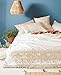 Flber White Cotton Tassel Duvet Cover Twin, 90Ã¢â‚¬ÂLx68Ã¢â‚¬Å“W - Image 2