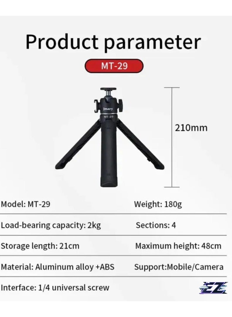 ELTRAZONE Mini Tripod Extendable Selfie Vlogging Tripod Stand  - Image 2