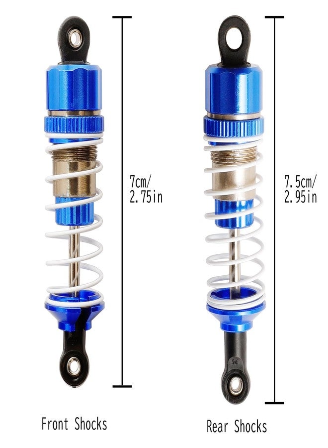 HAIBOXING 1/14th RC Car Spare Parts, Front and Rear Aluminum Oil Filled Shocks 4pcs Apply to Remote Control Trucks 3100A (F4310 & F4311) - Image 4