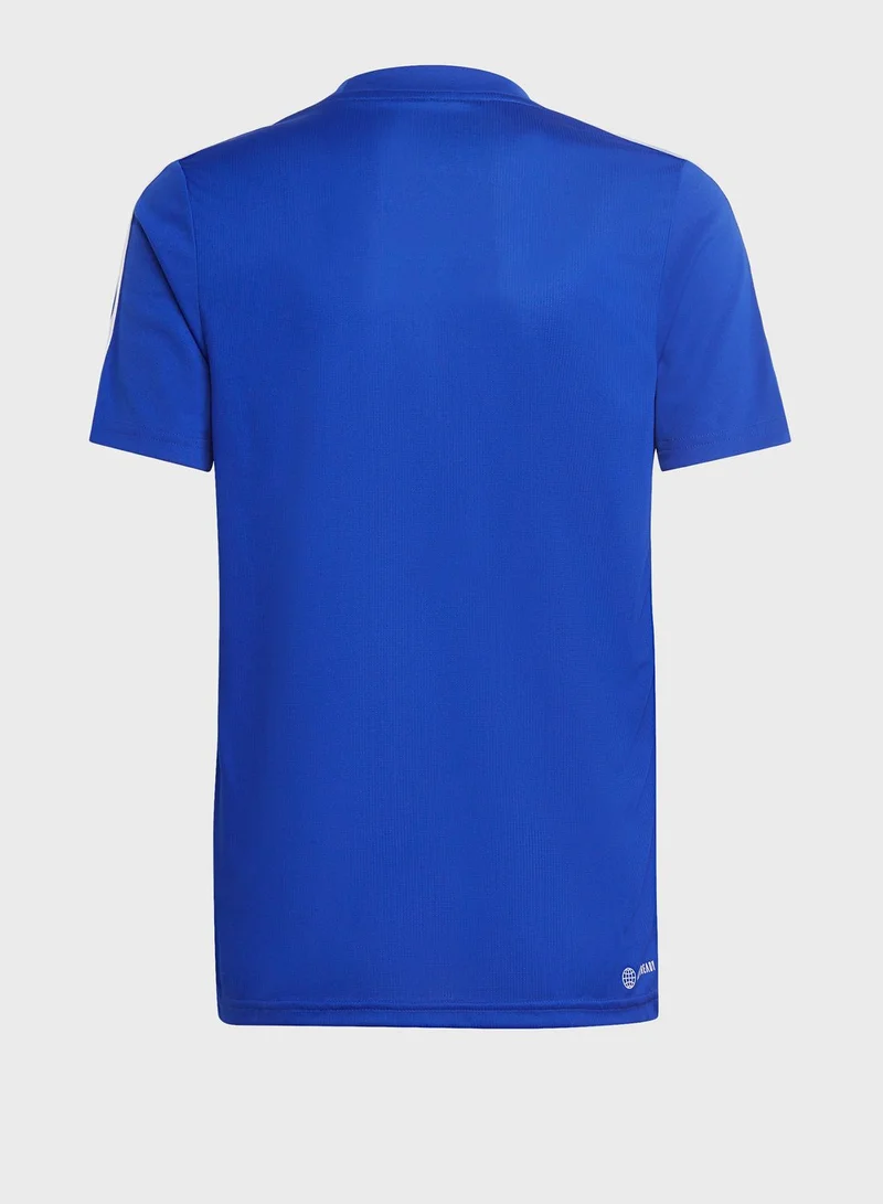 Adidas Kids Train Essential 3 Stripes T-Shirt Set