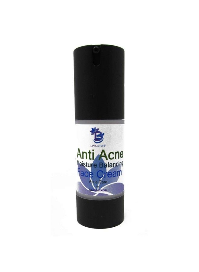 Diva Stuff Anti Acne Moisture Balancing Lightweight And Non Greasy Face Cream 1Oz (Made In The Usa) - Image 1