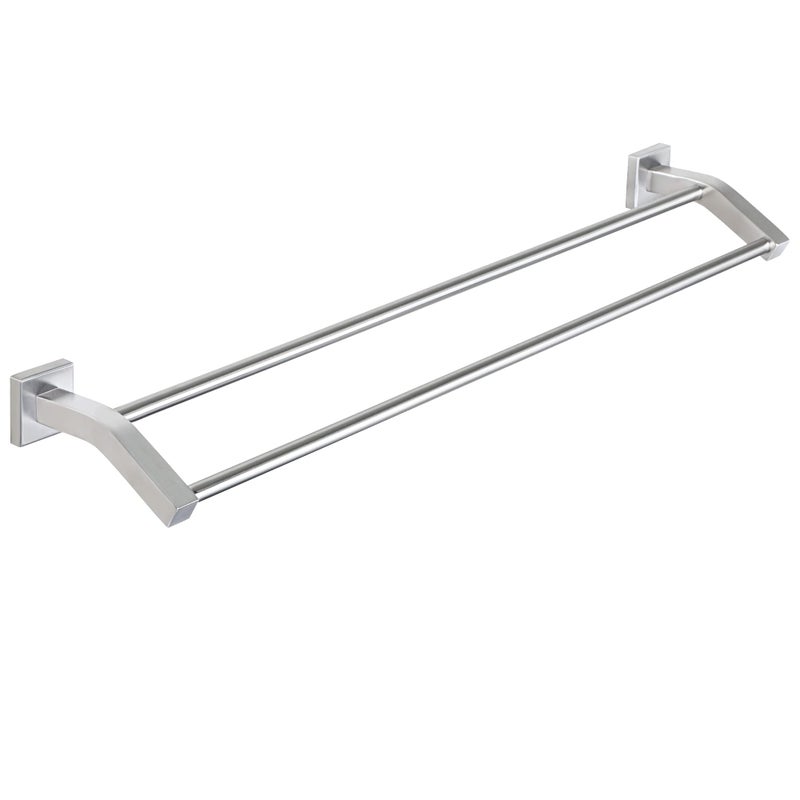 Alise Bath Double Towel Bars Towel Racks for BathroomWall Mount Towel Holder Heavy Duty SUS304 Stainless Steel Towel Hanger Towel RailBrushed Nickel 28 Inch