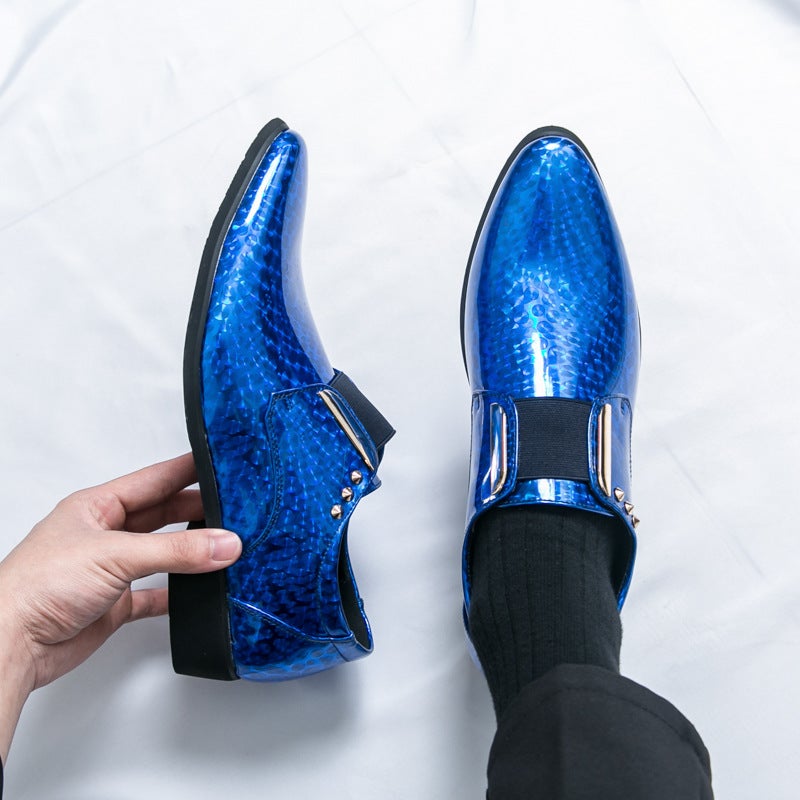 Men'S Shiny Toe-Toe Leather Shoes Formal Large Size Business Casual Shoes British Style Catwalk Fashion Men'S Shoes - Image 4