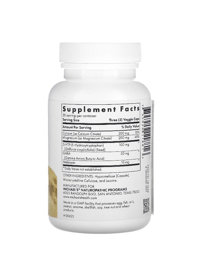 Michael's Naturopathic - Michael's Naturopathic, Sleep Factors, 60 Vegan Capsules - Image 1
