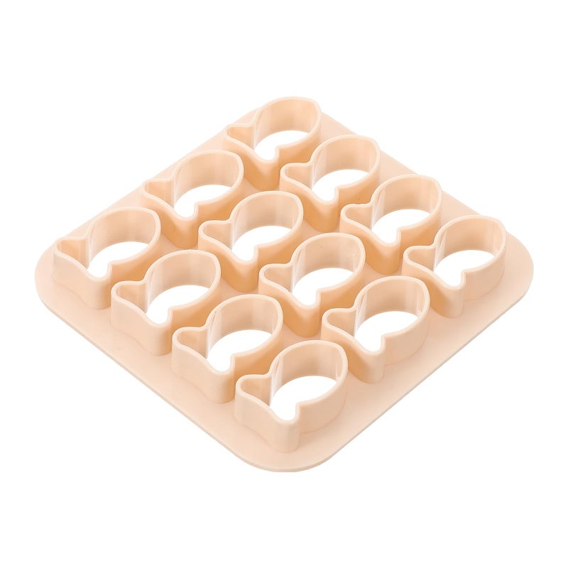Mini Fish Cookie Cutter Set Plastic Baking Mold Reusable Cartoon Biscuit Cutters - Image 2