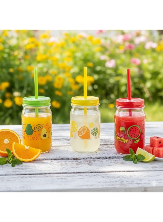 كلوكس طقم كاسات زجاج للأطفال 3 حبة - Image 1