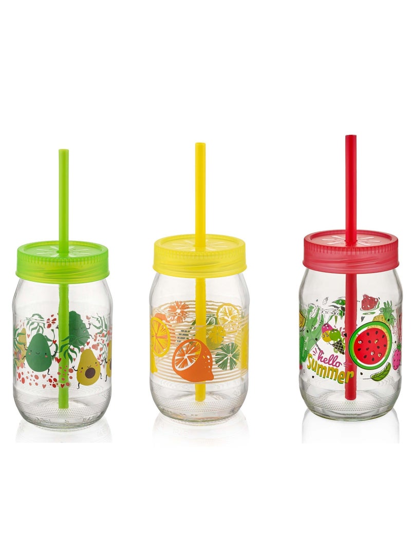 كلوكس طقم كاسات زجاج للأطفال 3 حبة - Image 3