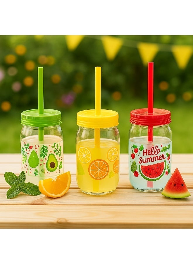 كلوكس طقم كاسات زجاج للأطفال 3 حبة - Image 5