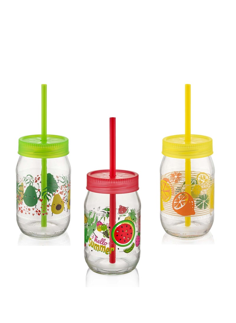 كلوكس طقم كاسات زجاج للأطفال 3 حبة - Image 4