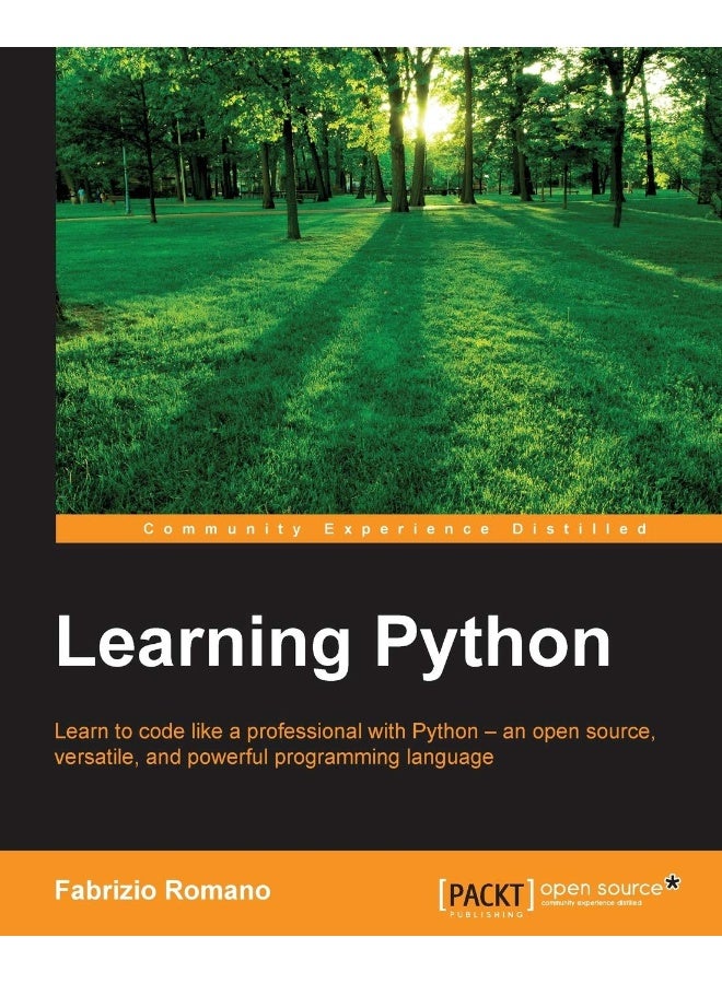 Learning Python: Learn to code like a professional with Python - an open source, versatile, and powerful programming language - Image 1