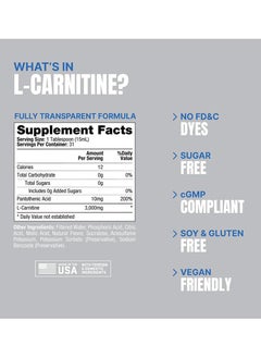 ProSupps L-Carnitine 3000 Liquid Shots - Berry - (473 ml)  - Image 2