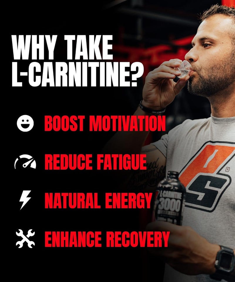 ProSupps L-Carnitine 3000 Liquid Shots - Berry - (473 ml) - Image 5