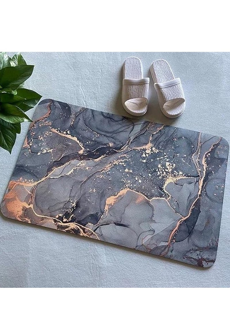 eBasket 3D Non-slip Quick-drying and Absorbent Bath Mat Made of Rubber in Multi-Colors  - Image 1