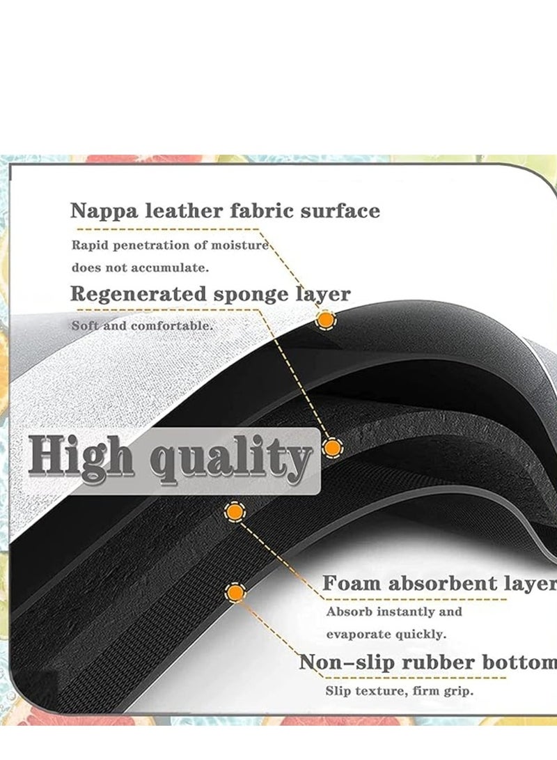 eBasket 3D Non-slip Quick-drying and Absorbent Bath Mat Made of Rubber in Multi-Colors  - Image 2