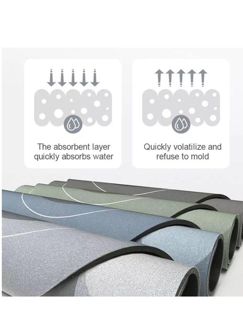 eBasket 3D Non-slip Quick-drying and Absorbent Bath Mat Made of Rubber in Multi-Colors  - Image 3
