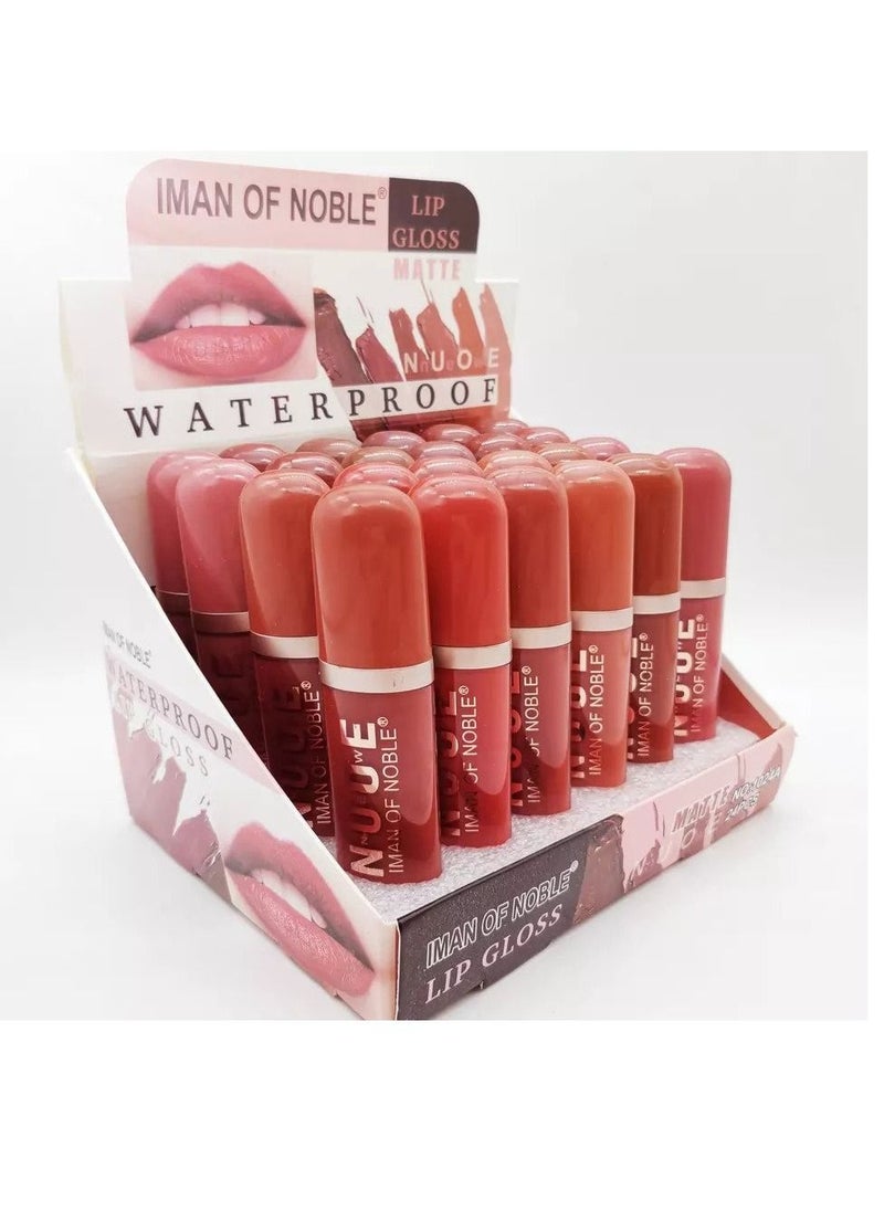 IMAN OF NOBLE IMAN OF NOBLE Lipstick  NO 5076B 24 Pcs 