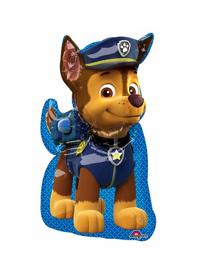 NIBEMINENT Paw Patrol Chase Shape Foil Balloon