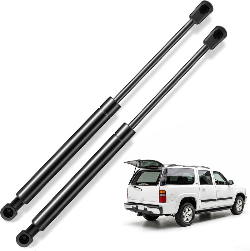 Blshwez 2 Pack Rear Window Struts, Heavy-Duty Back Window Glass Shocks Lift Supports for 1999-2006 Chevy Suburban/Tahoe, GMC Yukon, Cadillac Escalade - Image 1