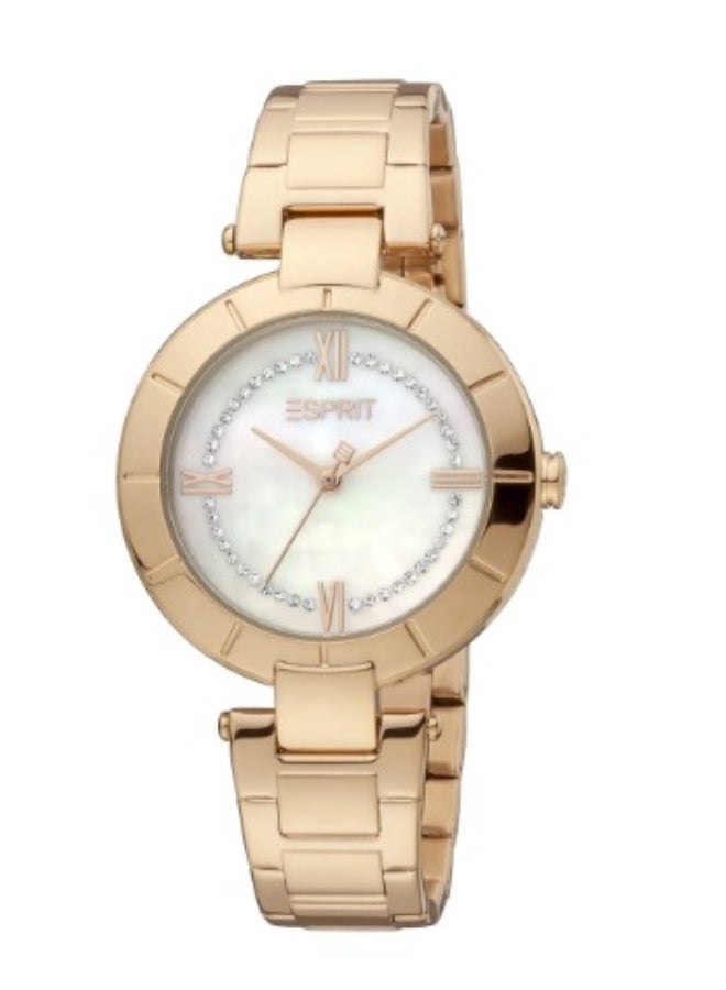 Esprit Analog Watch for Women-ES1L287M0095, White - Image 1