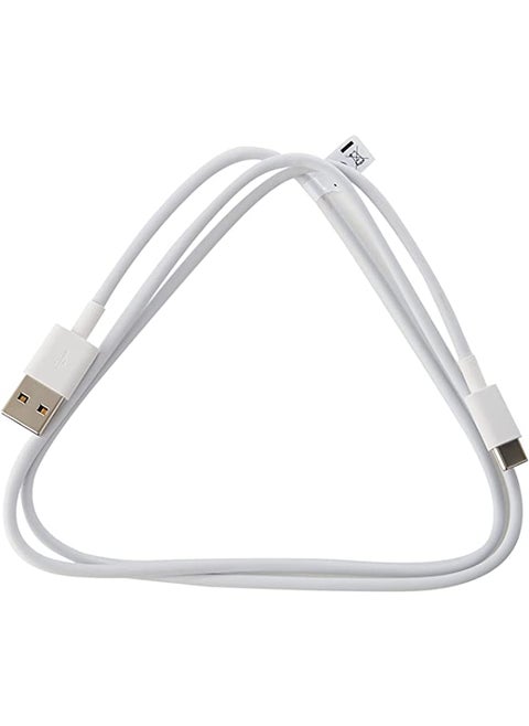Huawei Genuine Official HL1289 5A USB 3.1 Type C Superfast USB Data Cable P9 / P9 Plus / P10 / P10 Plus/Mate 9 / Nova/Nova 2 - White (Bulk Packed)
