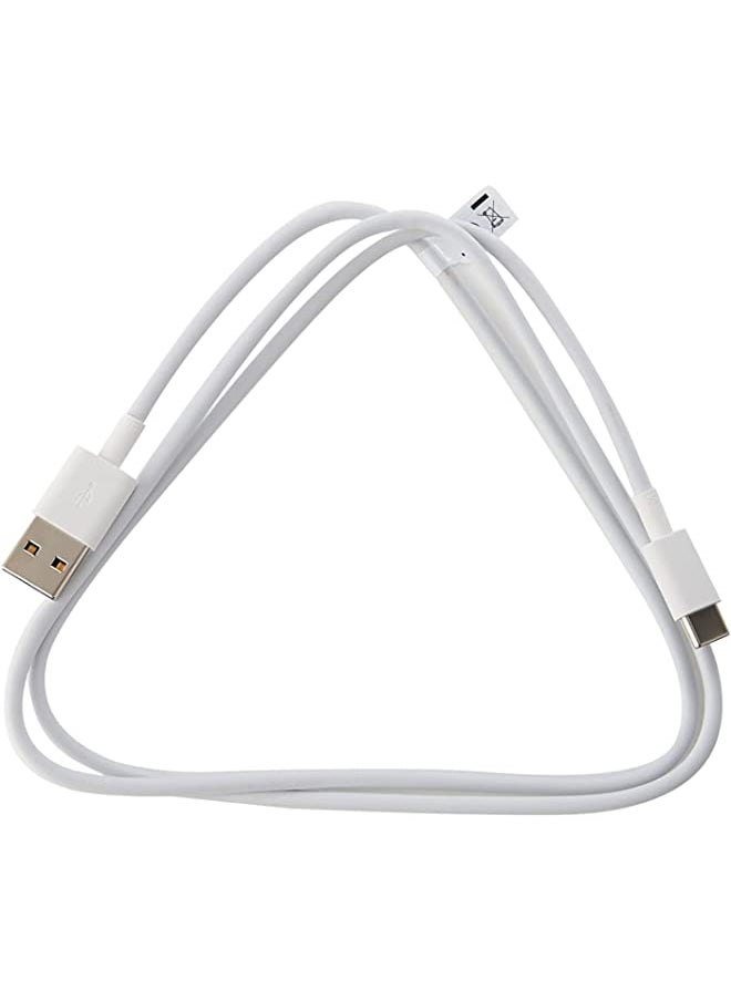 Genuine - Huawei Genuine Official HL1289 5A USB 3.1 Type C Superfast USB Data Cable P9 / P9 Plus / P10 / P10 Plus/Mate 9 / Nova/Nova 2 - White (Bulk Packed) - Image 1
