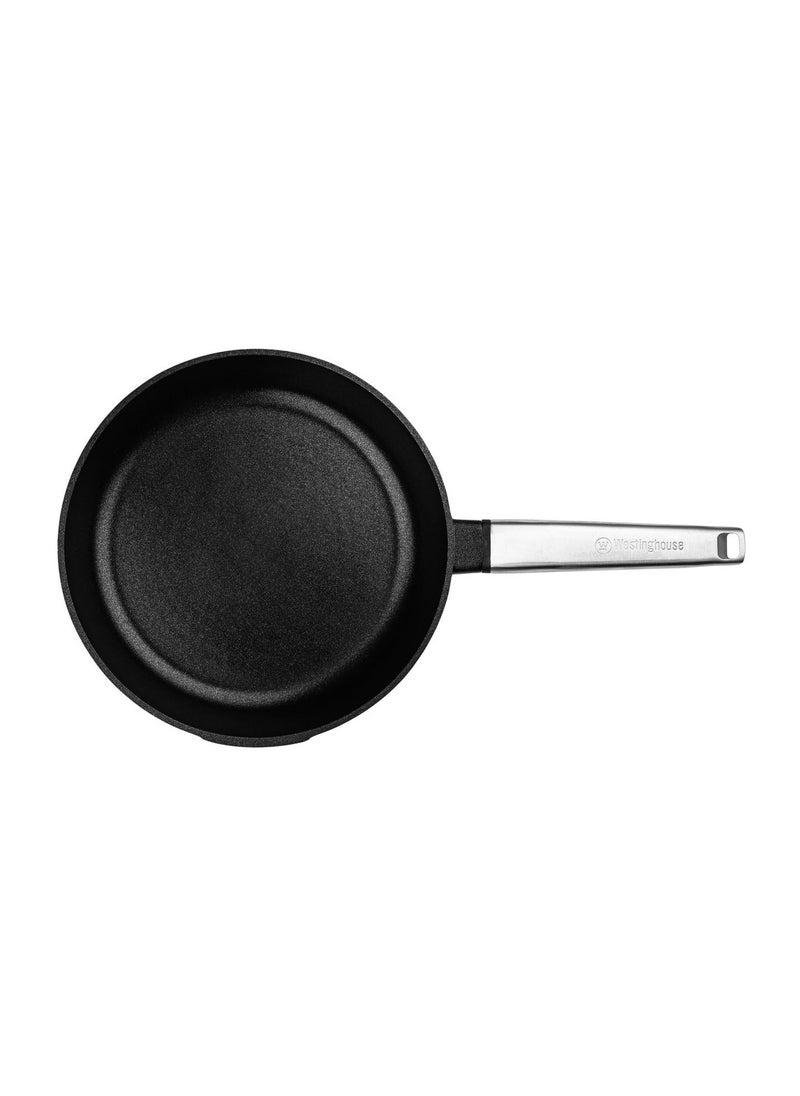Westinghouse - Westinghouse Performance Series 28cm Non-Stick Fry Pan Cast Aluminum with QuanTanium Coating Induction & Oven Safe Cool Touch Stainless Steel Handle - Black - Image 1
