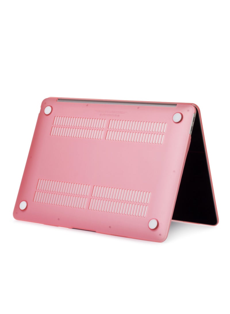 matte Designed Hard Case compatible with Macbook pro 14.2" Inch A2442 / A2779 /A2992/A3112/A3185/A3401 - Pink - Image 2