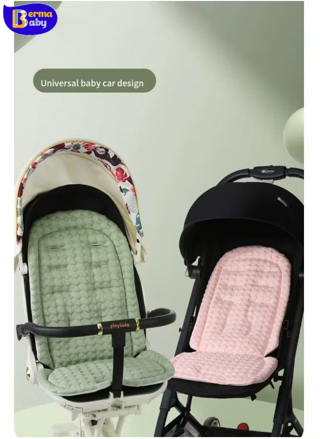 Berma Baby - وسادة تبريد لعربة الأطفال الصيفية، وسادة تبريد عالمية لمقعد السيارة، وسادة تبريد للأطفال الرضع في الصيف، وسادة ثلج متعددة الأغراض لكرسي الأطفال المرتفع، وسادة مقعد الطفل، ثلج لعربات الأطفال وقاعدة السيارة والكراسي (أزرق) - Image 1