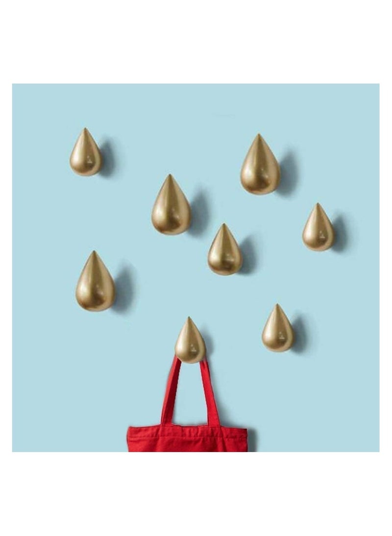 2 PCS Multipurpose Waterdrop Wall Hooks - Image 5