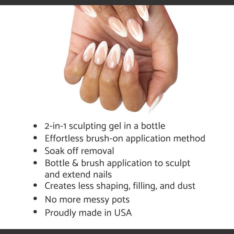 IBD Building Gel Sheer Pink â€“ Hard Builder Gel for Nails Extensions, Soak-Off UV/LED Nail Enhancement for Strong Natural Nails, 0.5 oz - Image 4