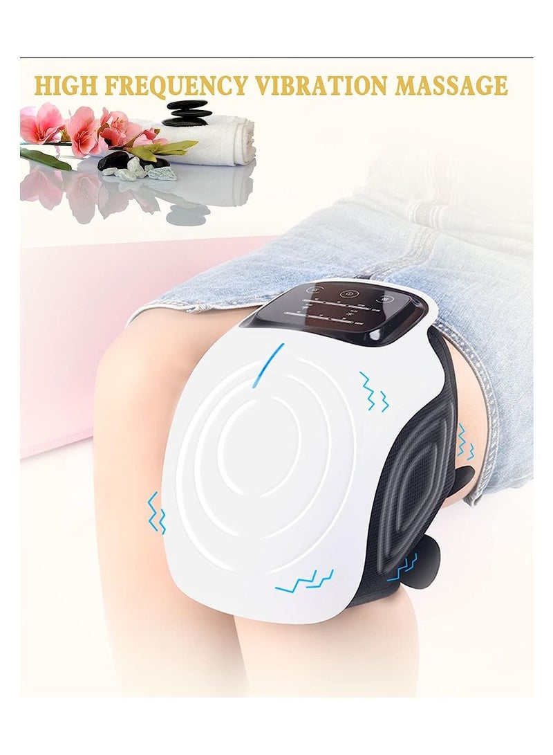 Knee Joint Massager For Circulation With Heat Function Therapy 3D Deep Kneading Tissue Thigh Calf Knee, Increases Blood Flow Circulation, Plantar Fasciitis - Image 5