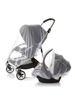 dreambaby Travel System Baby Mosquito Net Protection Cover For Pram Pushchairs Buggy & Carry Cot With Fine Soft & Elastic Mesh Netting Model L275  - Image 3