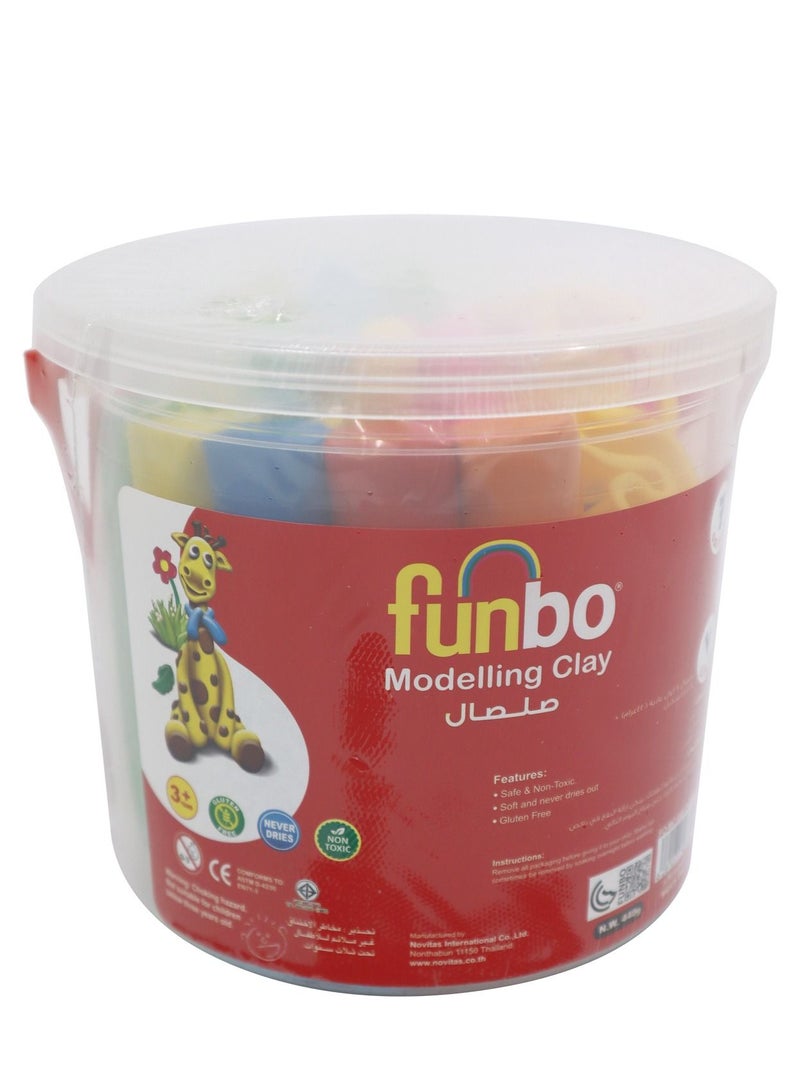 Modelling Clay and Mould Set Multicolour