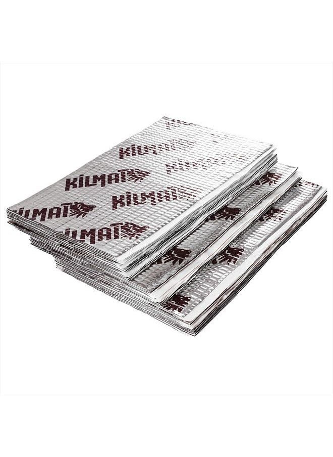 KILMAT - 80 mil 36 sqft Car Sound Deadening Mat, Butyl Automotive Sound Deadener, Audio Noise Insulation and dampening - Image 1
