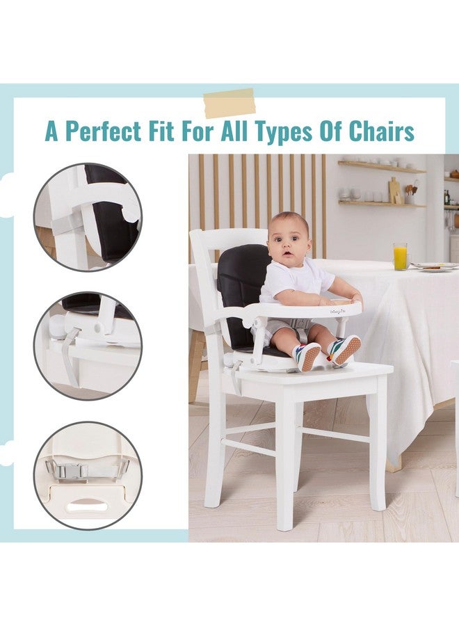 Dream On Me Munch N Go Booster Seat for Dining Table, Lightweight Compact Fold Travel Booster Seat, 3-in-1 Convertible, Four Level Height Adjustment and Easy Tray Removal - Image 5