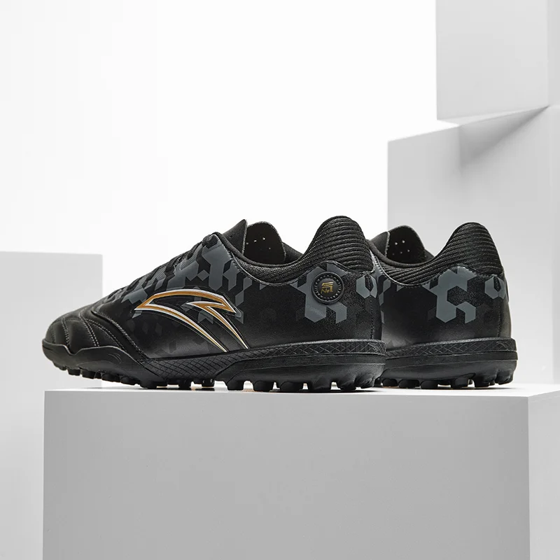 ANTA ANTA Men's Football Shoes Black/Grey-FOOTBALL