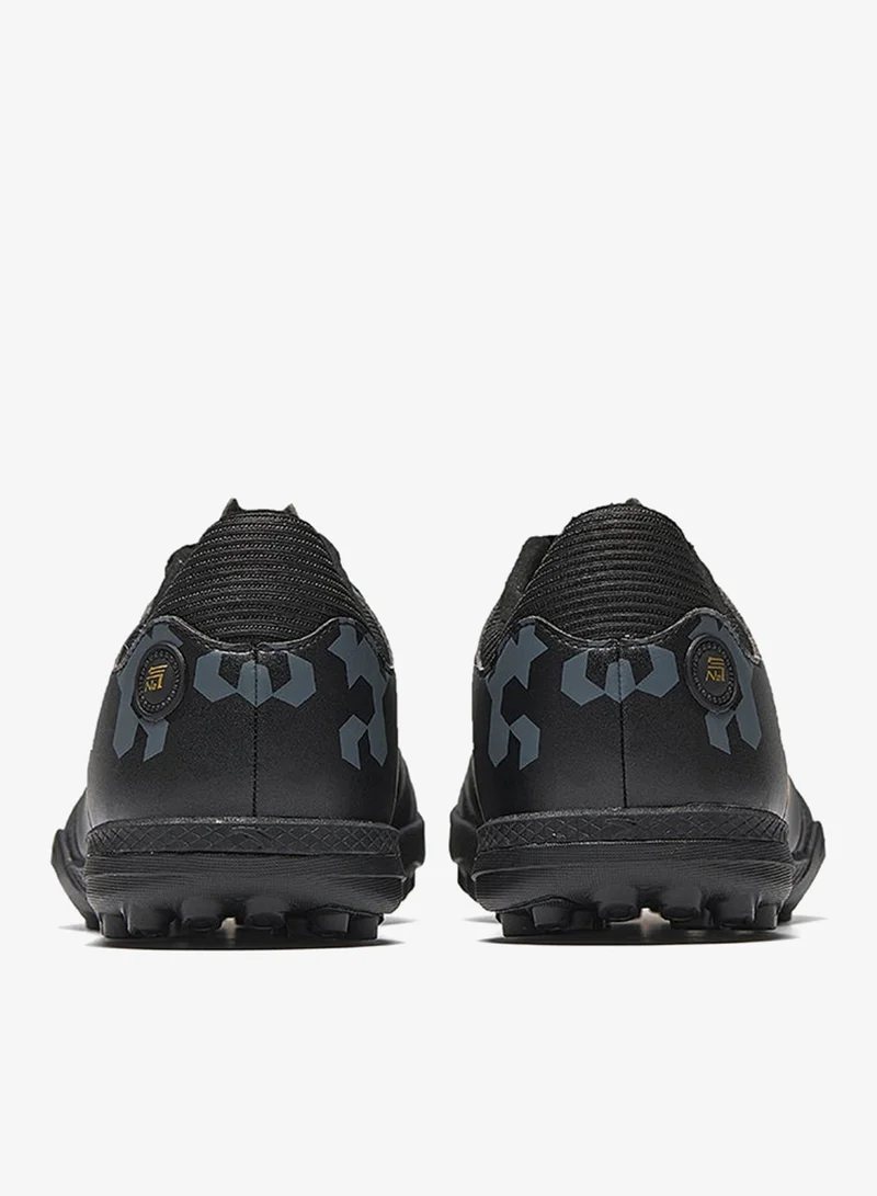 Anta Black/Grey TF Football Training Turf Boots  | Best Price UAE