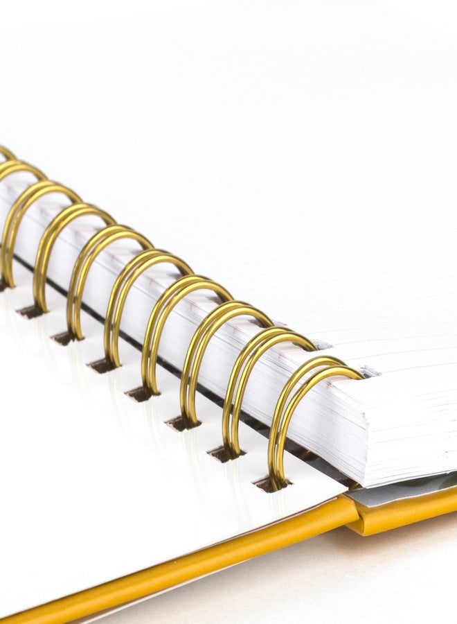 كامبريدج دفتر ملاحظات كامبريدج Pen+Pillar، عبوة من قطعتين، ورق مسطر قانوني، 5-3/4 بوصة × 8-1/4 بوصة، 80 ورقة، غلاف مقوى، بنقشة زهور وفراشات (PP12P-402) - Image 5